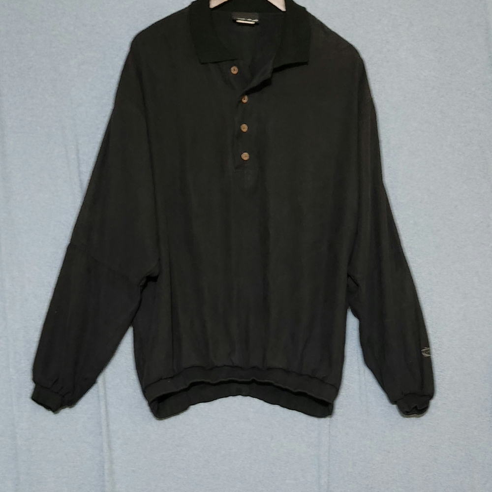Vintage Roche Black Pullover Shirt